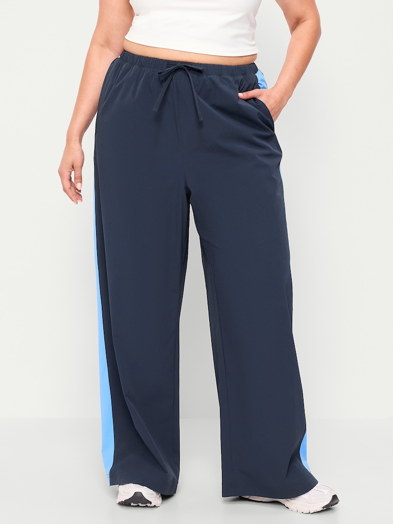 High-Waisted TrekTech Lightweight Woven Active Pants