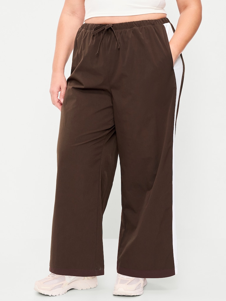 High-Waisted TrekTech Lightweight Woven Active Pants