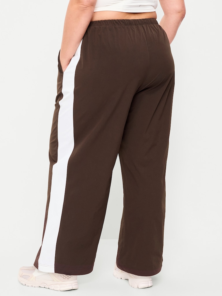 High-Waisted TrekTech Lightweight Woven Active Pants