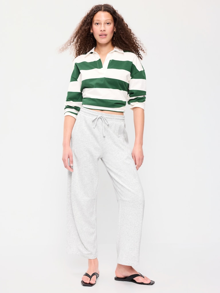Mid-Rise SoComfy Barrel Sweatpants