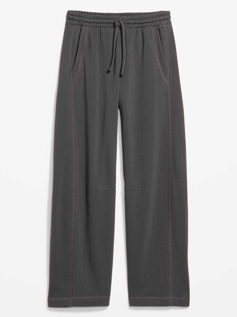 Mid-Rise SoComfy Barrel Sweatpants