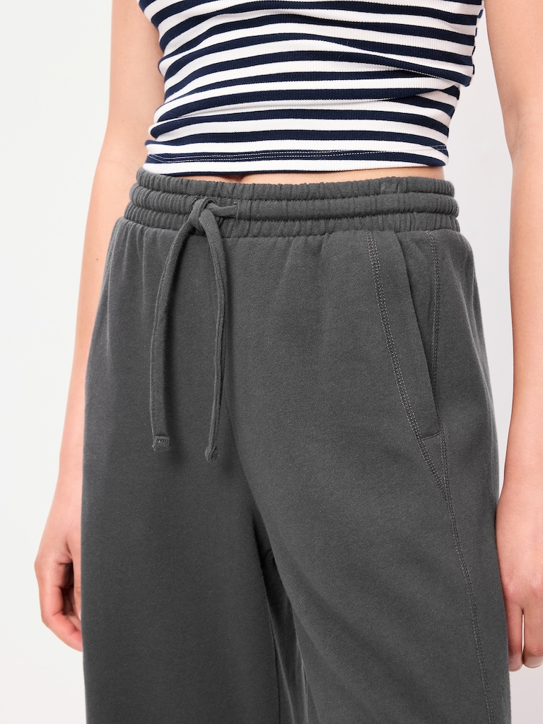 Mid-Rise SoComfy Barrel Sweatpants
