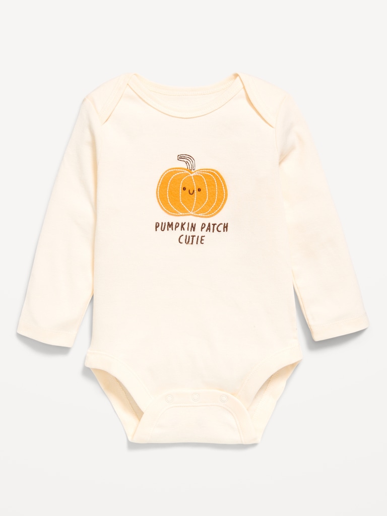 Long-Sleeve Graphic Bodysuit for Baby