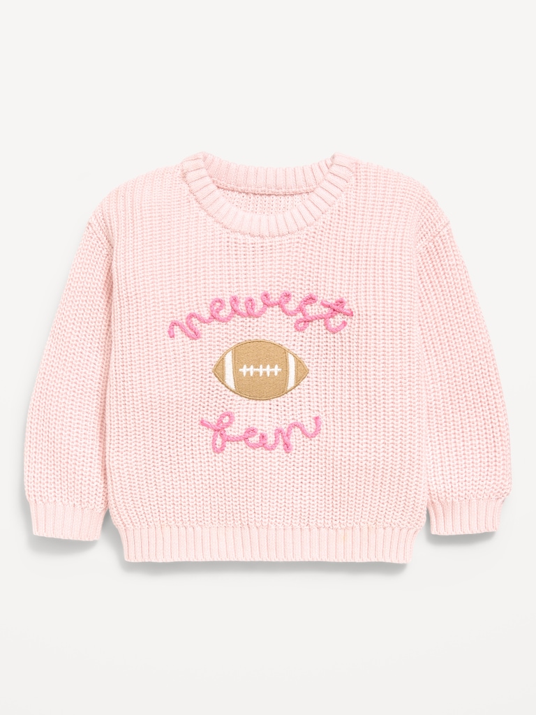 Embroidered Sweater for Baby