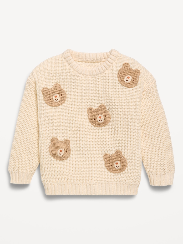 Unisex Loose Sweater for Baby