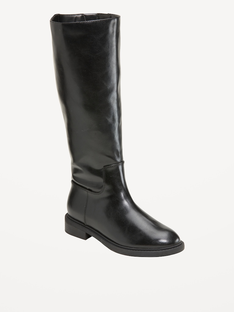 Mid-Calf Riding Boots for Women