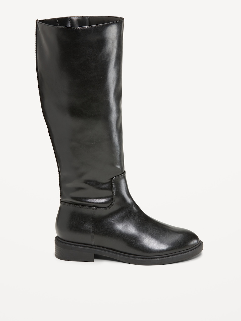 Mid-Calf Riding Boots for Women