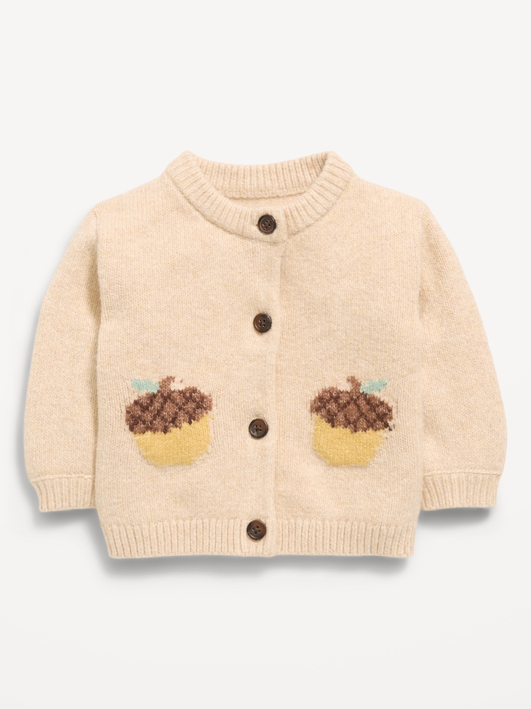 Graphic Cardigan Sweater for Baby