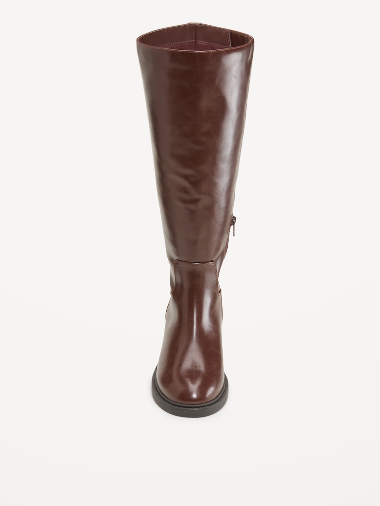 Mid-Calf Riding Boots for Women