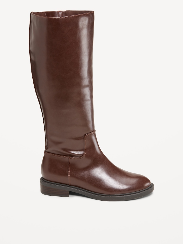 Mid-Calf Riding Boots for Women