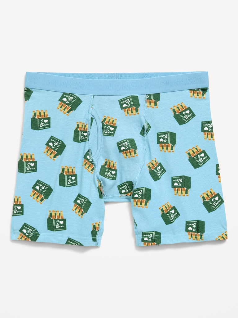 Soft-Washed Boxer Briefs -- 6.25-inch inseam