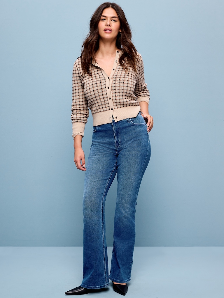 High-Waisted Wow Flare Jeans
