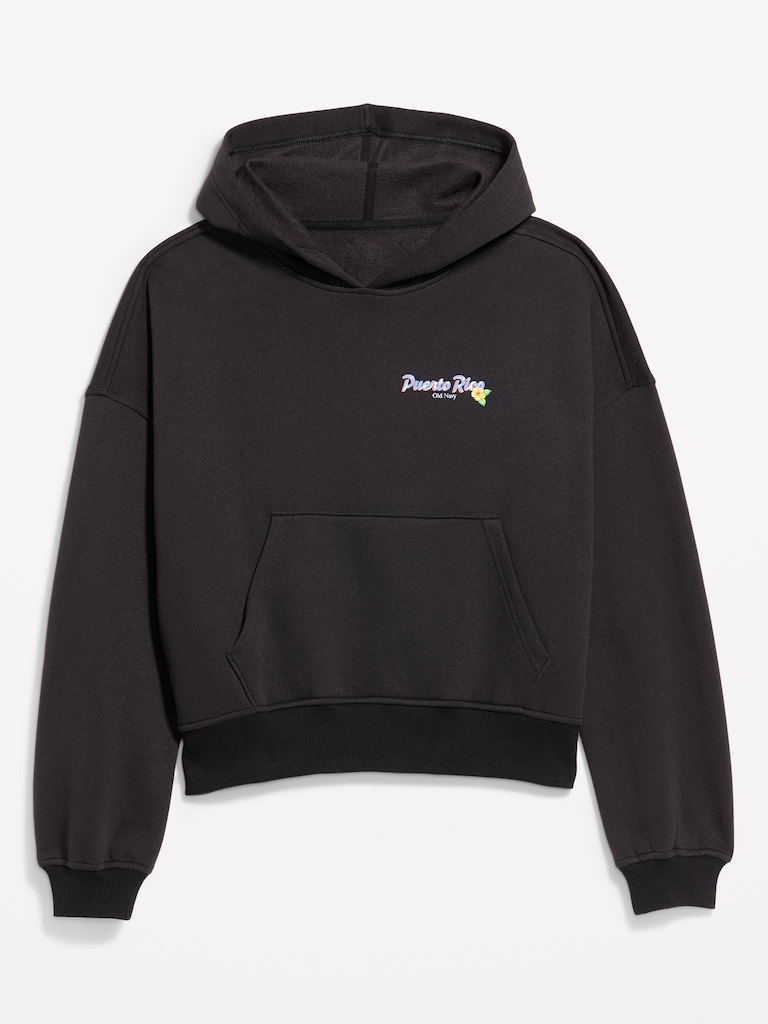 Oversized Pullover Graphic Hoodie Sweatshirt