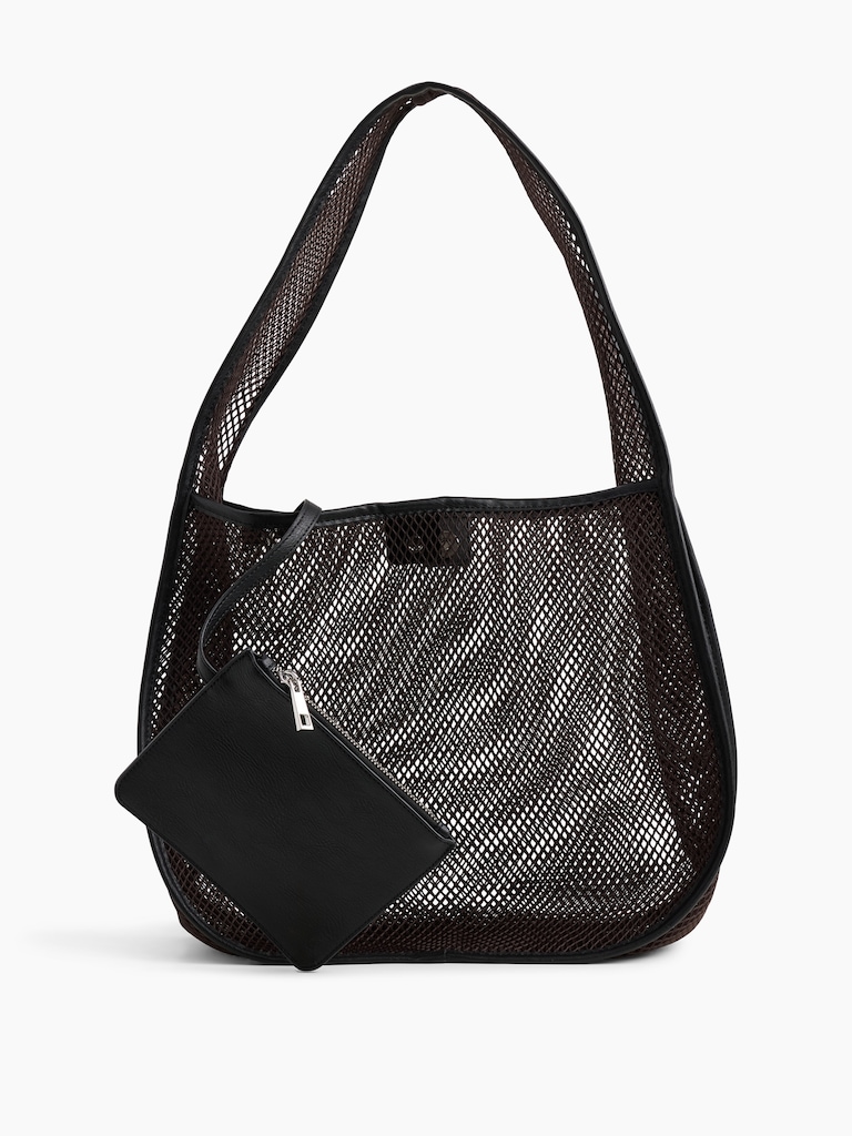 Mesh Hobo Bag