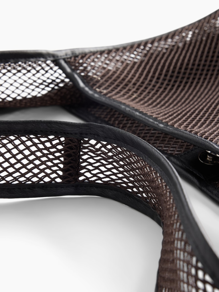 Mesh Hobo Bag