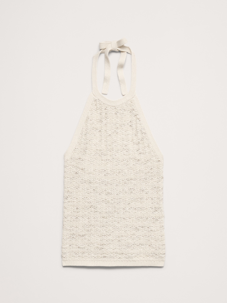 Tie-Neck Halter Tank