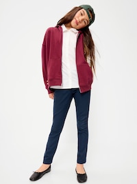 Skinny School Uniform Pants for Girls