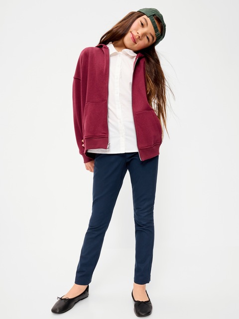 Skinny School Uniform Pants for Girls
