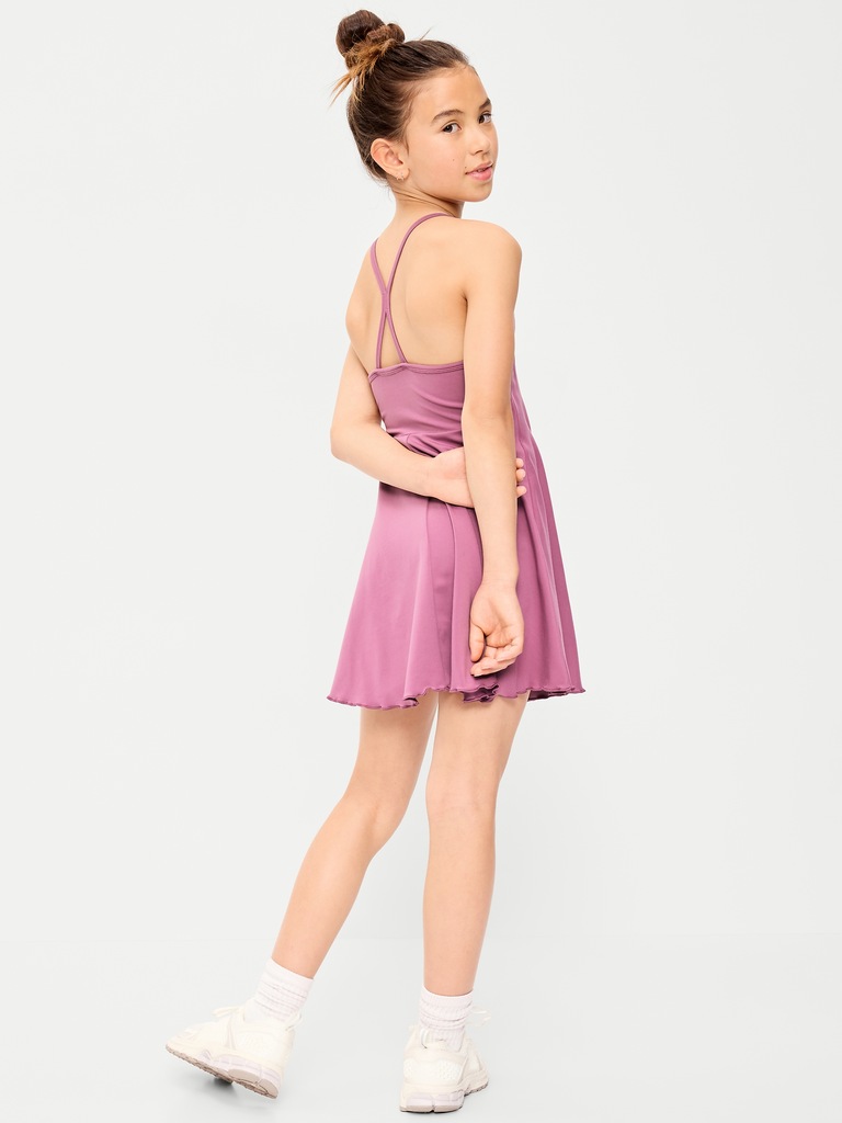 StudioSmooth Sleeveless Athletic Dress for Girls