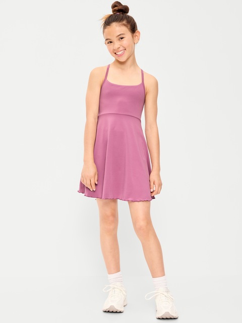 StudioSmooth Sleeveless Athletic Dress for Girls