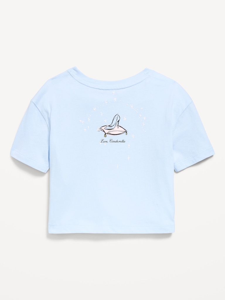 Disney© Princess Oversized Boxy Graphic T-Shirt for Toddler Girls