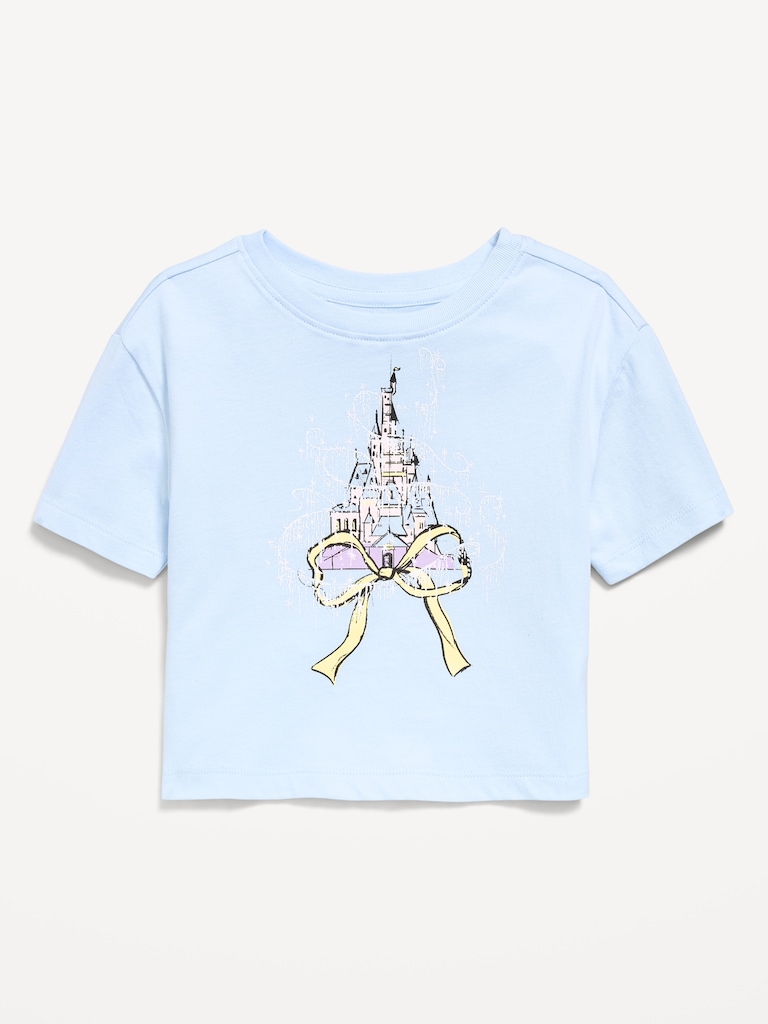 Disney© Princess Oversized Boxy Graphic T-Shirt for Toddler Girls