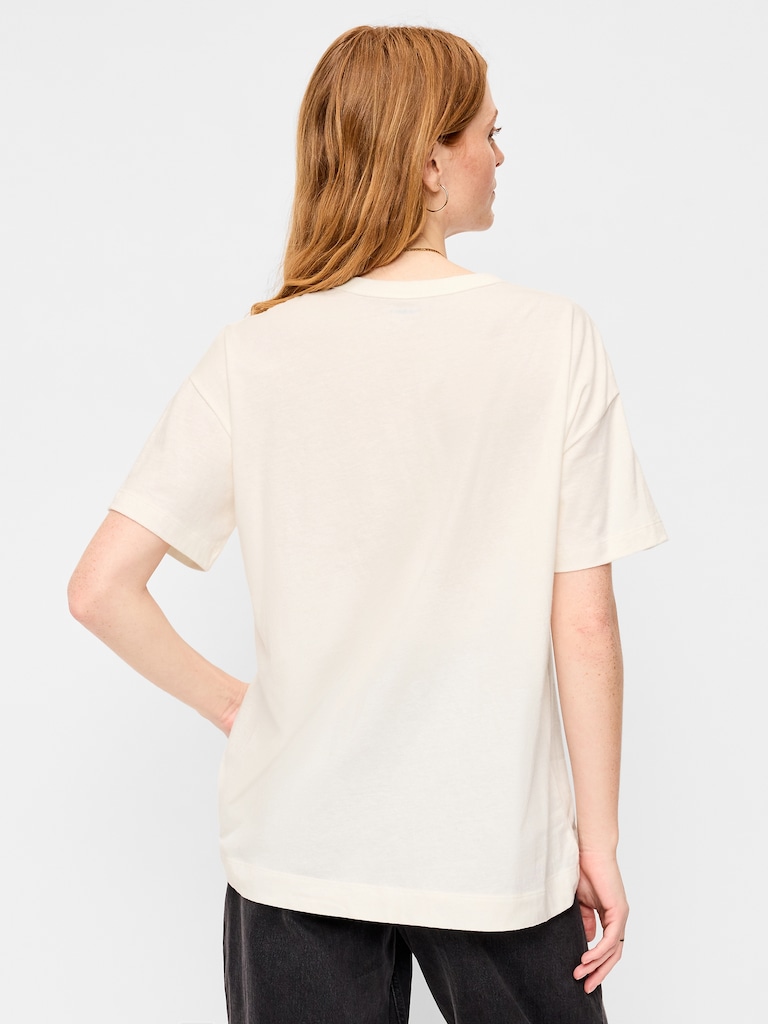 Oversized Graphic Tunic T-Shirt