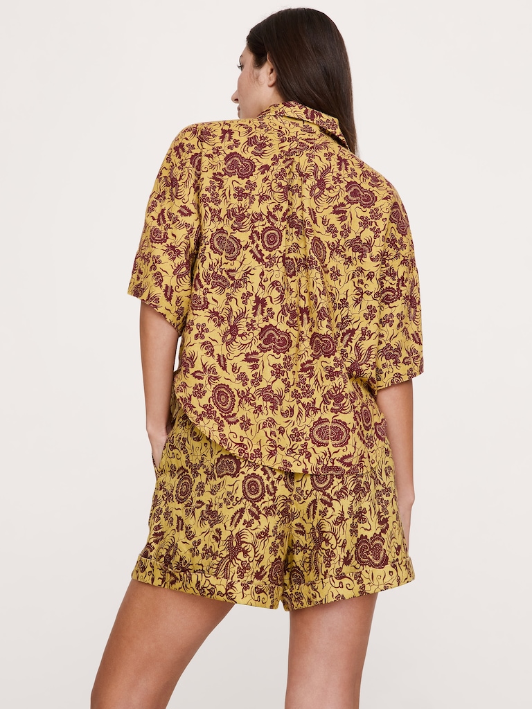 Linen Short-Sleeve Shirt