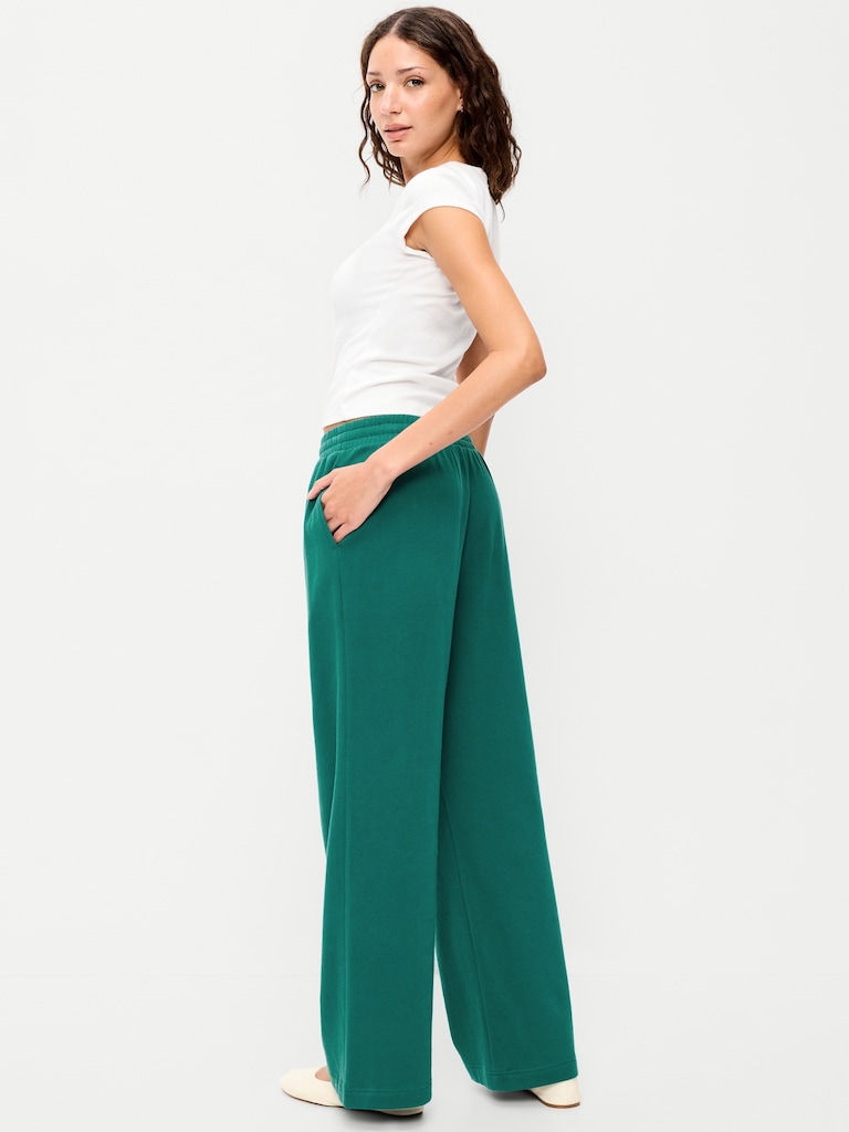 High-Waisted SoComfy Wide-Leg Sweatpants