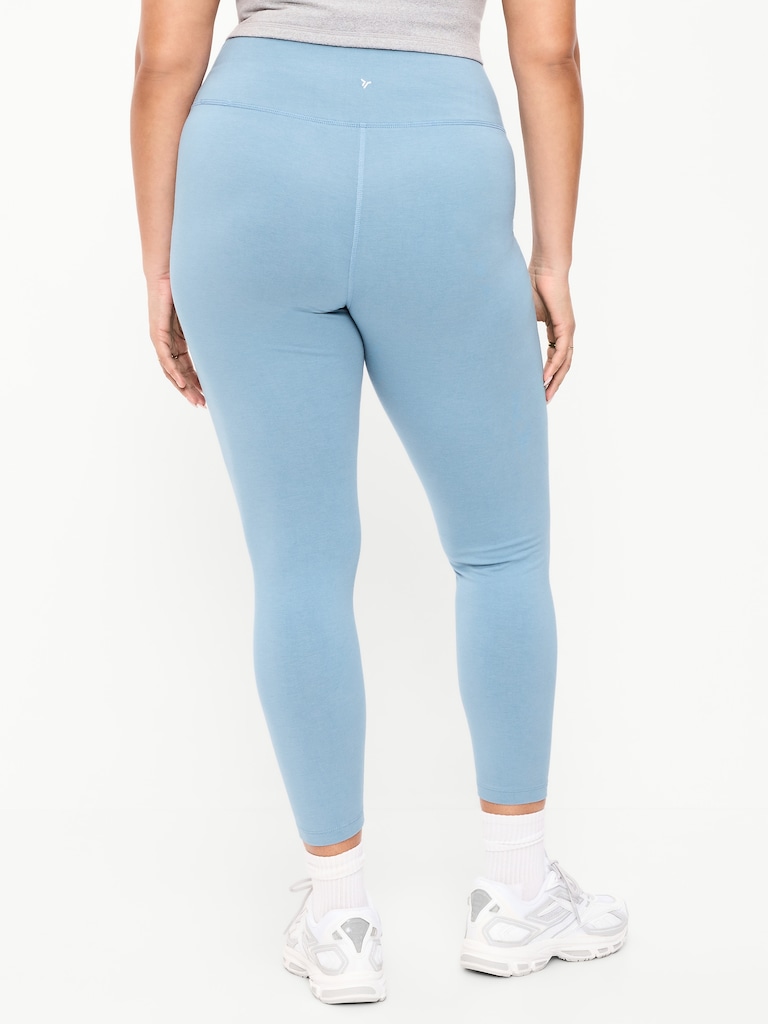 High-Waisted PowerChill 7/8 Cotton Leggings