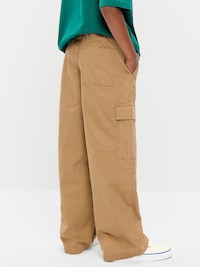 Baggy Cargo Ripstop Pants for Boys