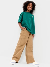 Baggy Cargo Ripstop Pants for Boys