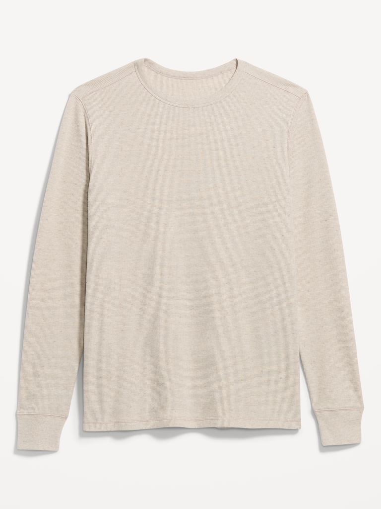 Crew-Neck Waffle T-Shirt