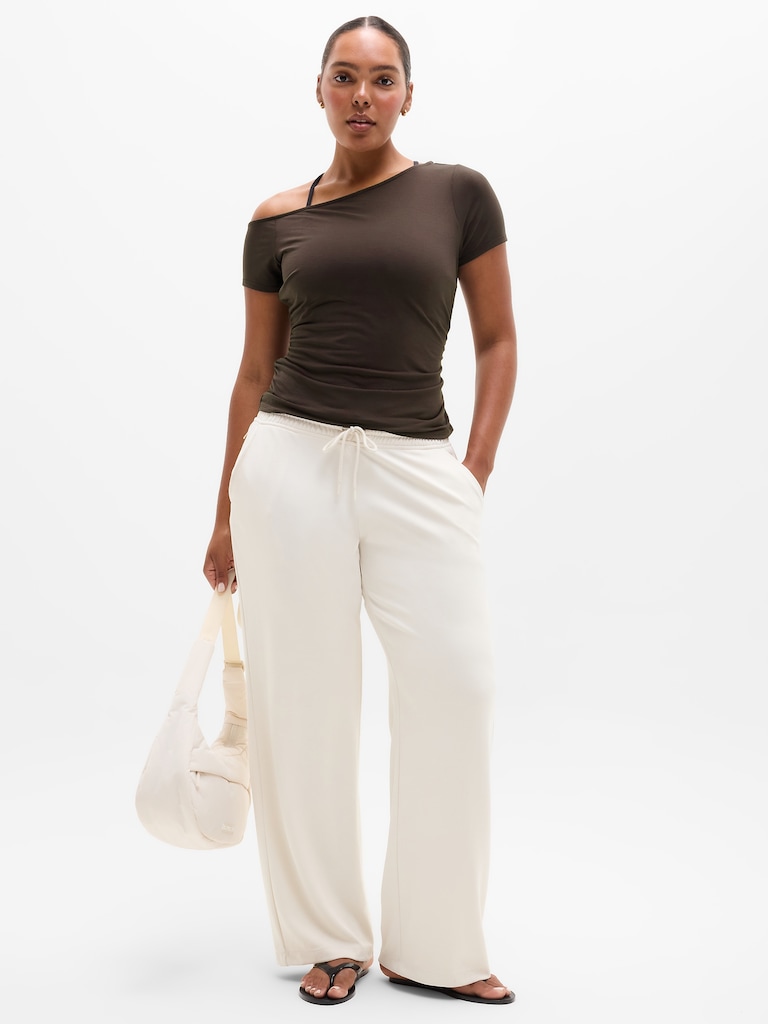 Move With Ease One Shoulder Tee