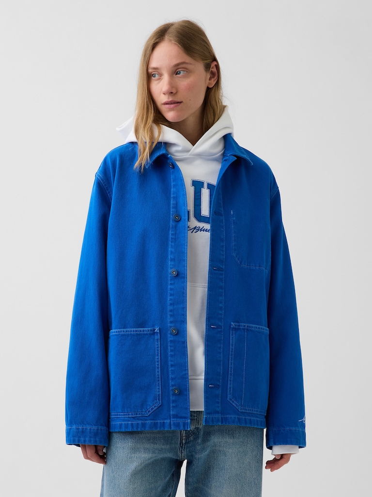 Get Blue Relaxed Chore Jacket