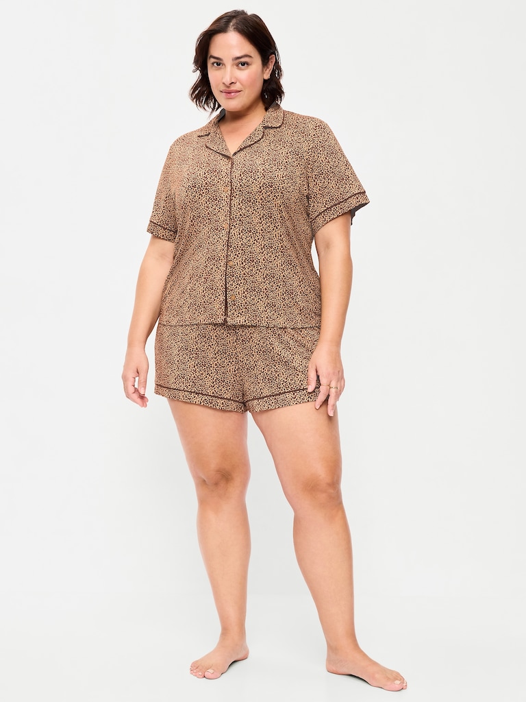 Sunday Sleep Knit Jersey Short Set