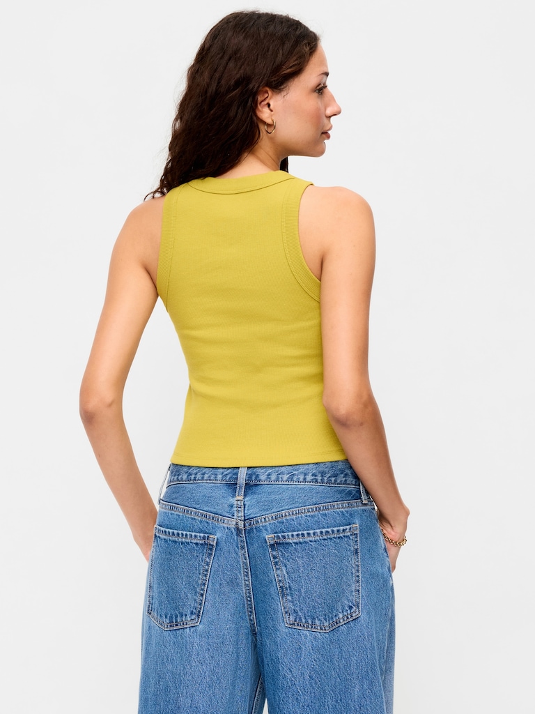 Snug Crop Tank Top