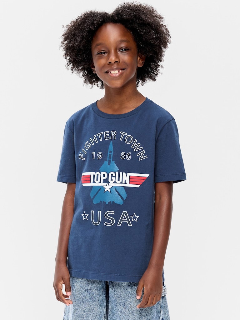 Top Gun™ Gender-Neutral Graphic T-Shirt for Kids