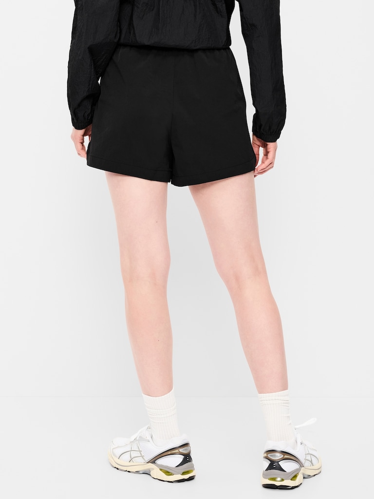 High-Waisted TrekTech Run Shorts