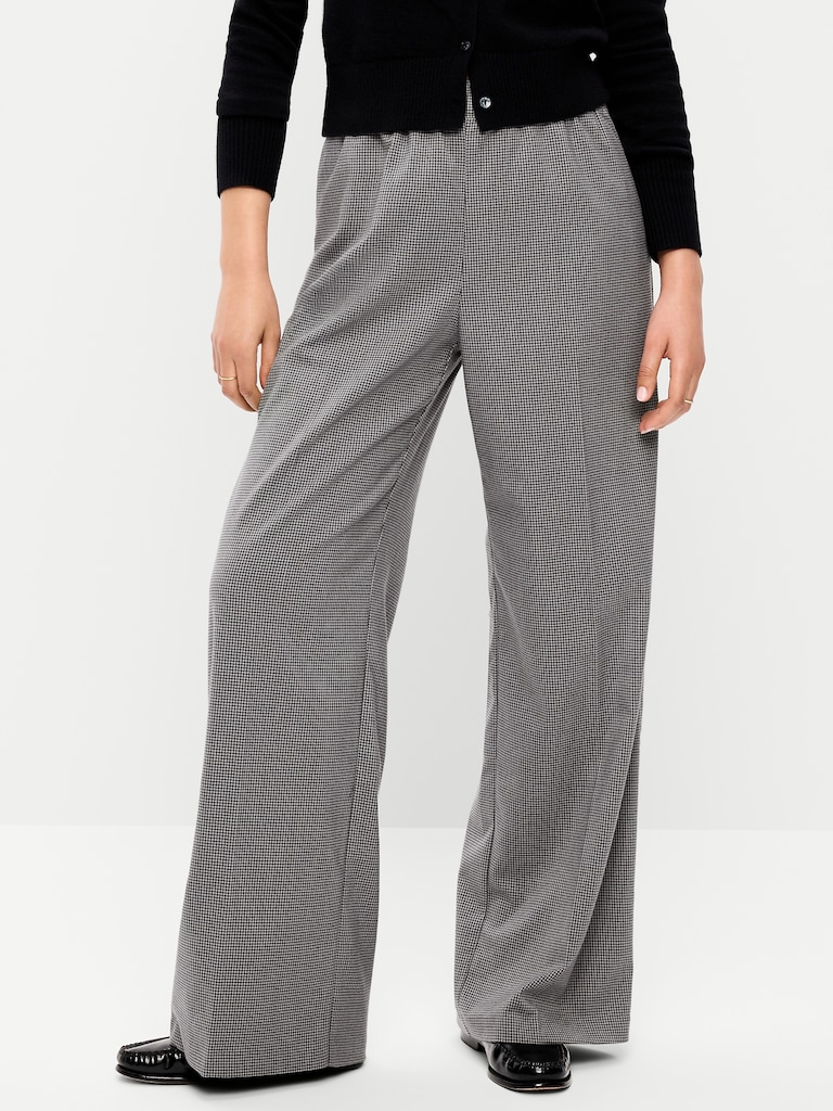 High-Waisted Billie Wide-Leg Trouser