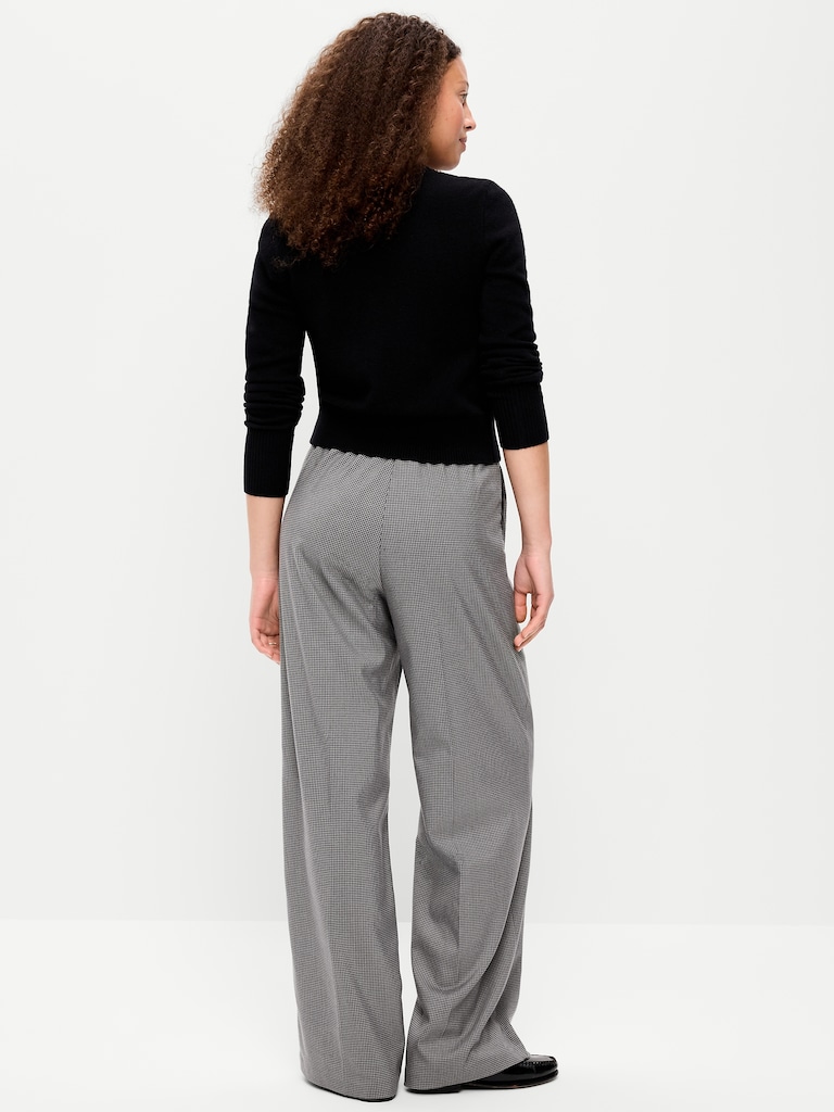 High-Waisted Billie Wide-Leg Trouser