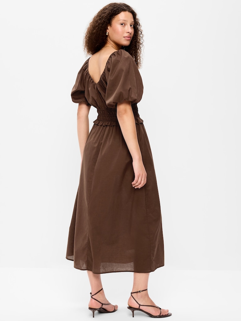 Fit & Flare Prairie Midi Dress