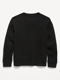 Long-Sleeve Waffle-Knit T-Shirt for Boys