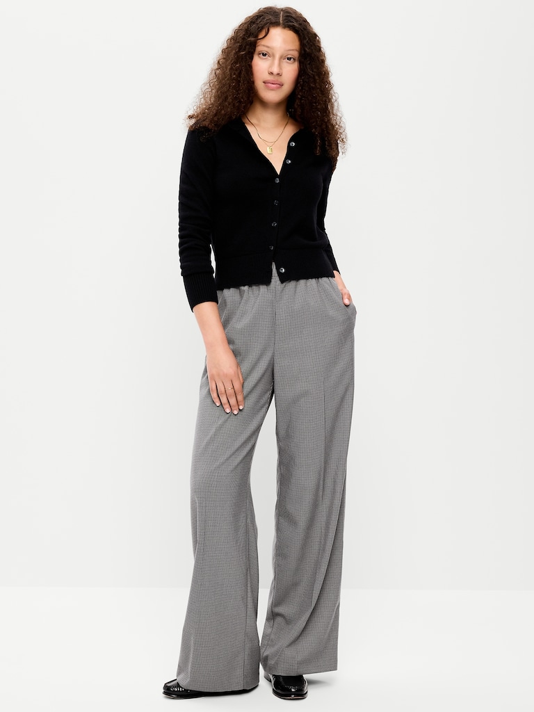 High-Waisted Billie Wide-Leg Trouser