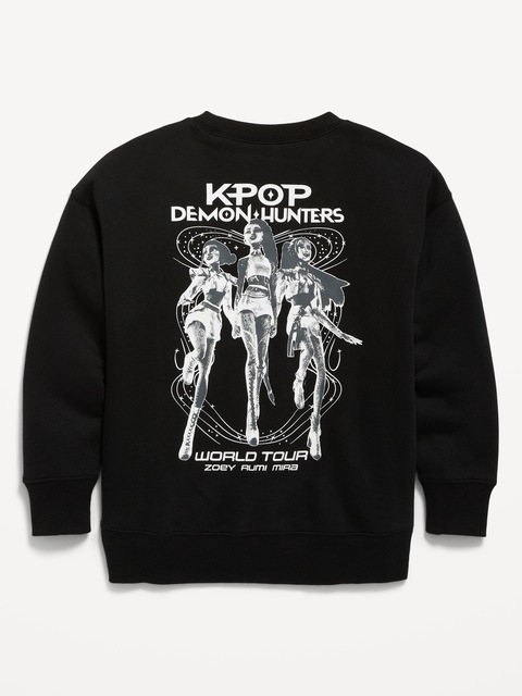 KPop Demon Hunters™ Oversized Graphic Tunic Sweatshirt for Girls