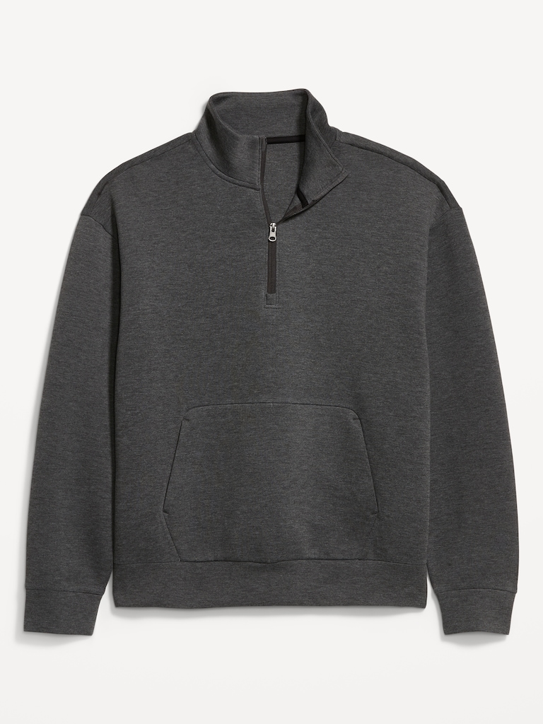 Bounce Fleece Oversized Half-Zip Pullover
