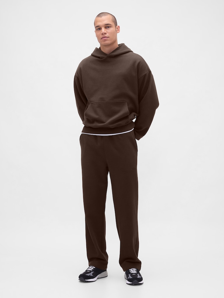 Pantalon décontracté en coton ouaté épais