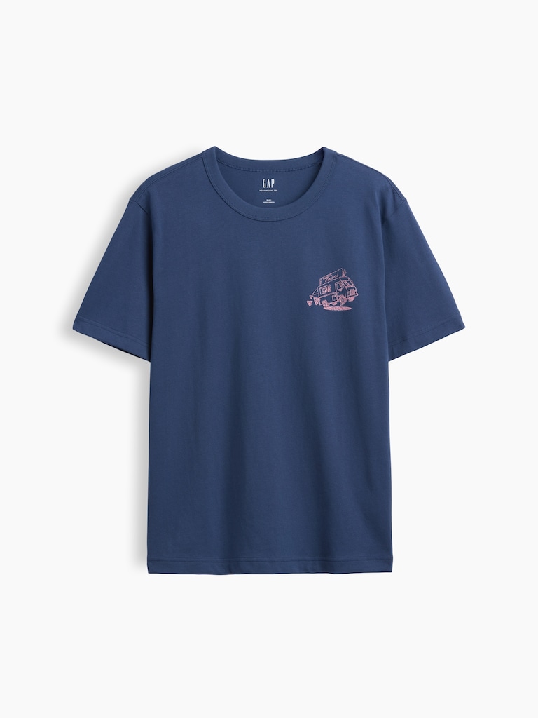 California Taco Truck Heavyweight Graphic T-Shirt