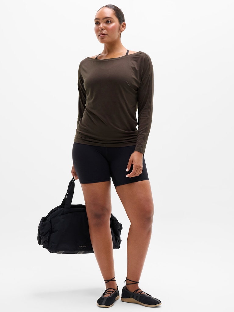Move With Ease Off The Shoulder Top