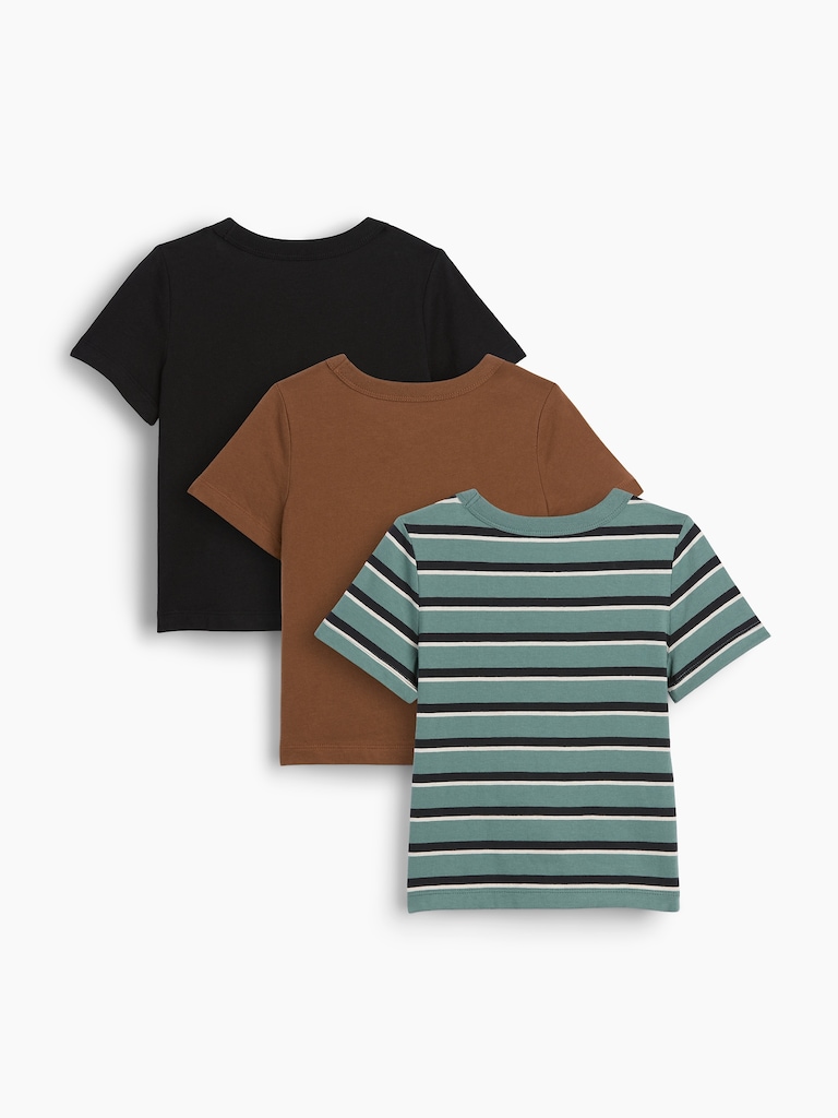 Baby & Toddler Mix & Match Pocket T-Shirt (3-Pack)